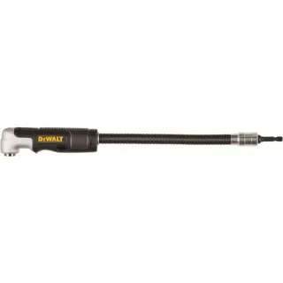 DEWALT Winkel-Bohrvorsatz DT20502, 1/4", Aufsatz (schwarz, 3-teilig)