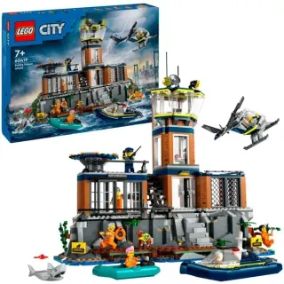 LEGO 60419 City Polizeistation auf der Gefängnisinsel, Konstruktionsspielzeug