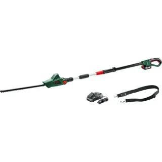 Bosch Heimwerken & Garten Akku-Teleskop-Heckenschere UniversalHedgePole 18, 18Volt (grün/schwarz, Li-Ionen Akku 2,0Ah, POWER FOR ALL ALLIANCE)
