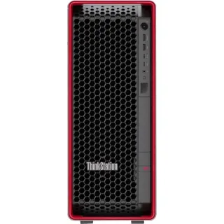 Lenovo ThinkStation P7 (30F30088GE), PC-System (schwarz/rot, Windows 11 Pro for Workstations)