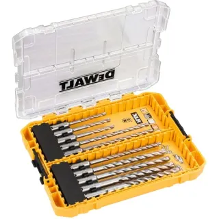 DEWALT EXTREME Full Carbide SDS-plus Hammerbohrer-Satz DT70752 (10-teilig, im TOUGHCASE)