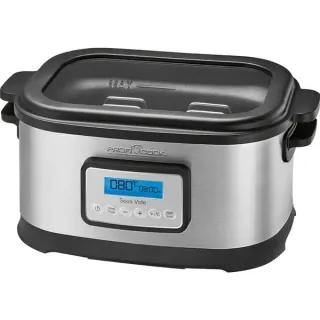 ProfiCook Sous-Vide Garer PC-SV 1112 (edelstahl/schwarz, 520 Watt, 8 Liter)