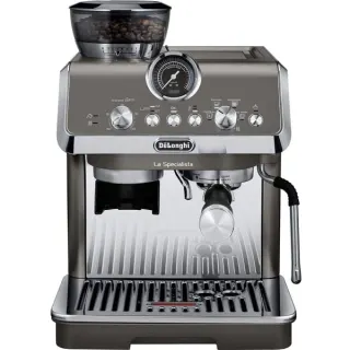 DeLonghi La Specialista Arte Evo Titan - Cold Brew , Espressomaschine (titan/edelstahl)