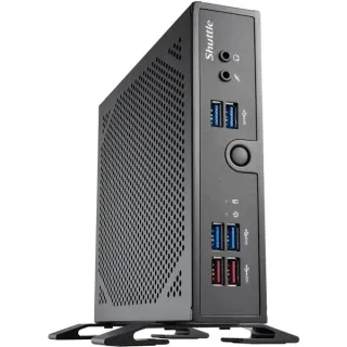 Shuttle XPC slim DS50U5, Barebone (schwarz, ohne Betriebssystem)