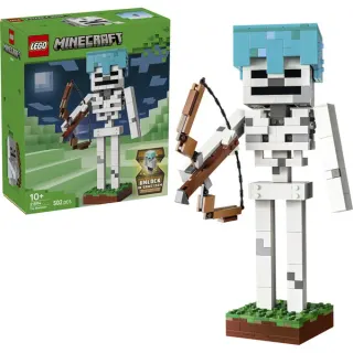 LEGO 21594 Minecraft Das Skelett, Konstruktionsspielzeug