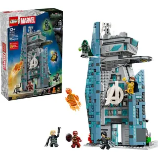LEGO 76352 Marvel Super Heroes Avengers: Doomsday Neuer Avengers Tower, Konstruktionsspielzeug