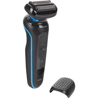 Braun Series 5 52-B1000s, Rasierer (schwarz/blau)