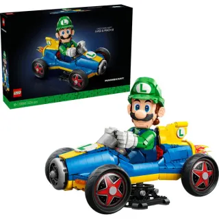LEGO 72050 Super Mario Mario Kart: Luigi & Turboflitzer, Konstruktionsspielzeug