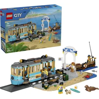 LEGO 60506 City Klassische Strandstraßenbahn, Konstruktionsspielzeug