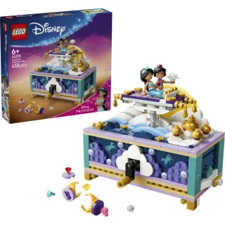 LEGO 43295 Disney Princess Jasmins Schmuckkästchen, Konstruktionsspielzeug