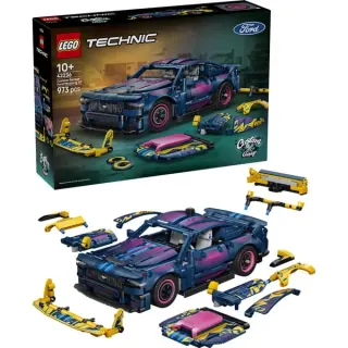 LEGO 42236 Technic Ford Mustang GT Auto aus der Tuning-Werkstatt, Konstruktionsspielzeug