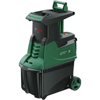 Bosch Heimwerken & Garten Leisehäcksler AXT 25 D (grün/schwarz, 2.500 Watt)