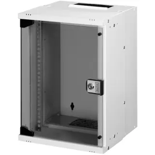 Digitus Wandgehäuse SOHO PRO - 254 mm (10") 460x315x300 mm , IT-Schrank (hellgrau, 9 Höheneinheiten)