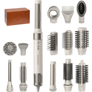 Cecotec Bamba CeramicCare 14-in-1 AirGlam, Multistyler (champagner)