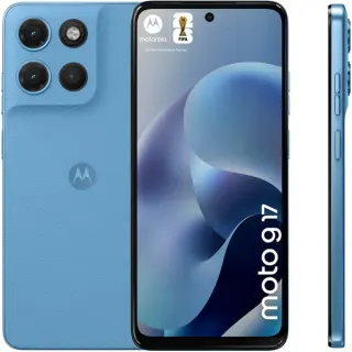 Motorola moto g17 128GB, Handy (Alaskan Blue, Android, 4 GB)