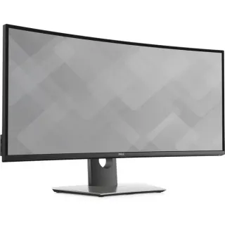 Dell U3417W Generalüberholt, LED-Monitor (86 cm (34 Zoll), schwarz, WQHD, IPS, Curved, HDMI, DP, Mini-DP, USB-Hub)