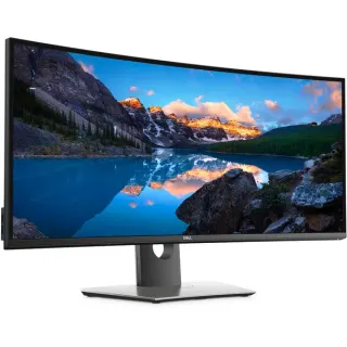 Dell U3417W Generalüberholt, LED-Monitor (86 cm (34 Zoll), schwarz, WQHD, IPS, Curved, HDMI, DP, Mini-DP, USB-Hub)