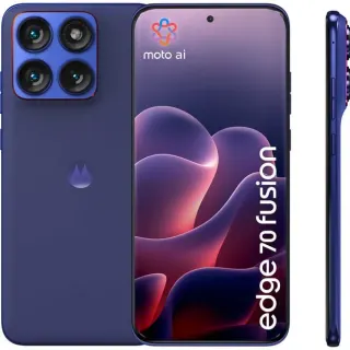 Motorola edge70 Fusion 256GB, Handy (Orient Blue, Android, 8 GB)