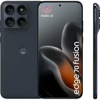 Motorola edge70 Fusion 256GB, Handy (Silhouette, Android, 8 GB)