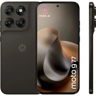 Motorola moto g77 256GB, Handy (Black Olive, Android, 8 GB)