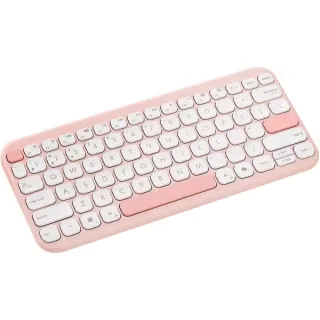 ASUS Marshmallow KW100, Tastatur (rosa, DE-Layout, Scherenmechanik, mit Copilot-Taste)