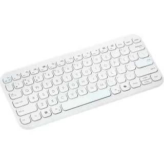 ASUS Marshmallow KW100, Tastatur (weiß, DE-Layout, Scherenmechanik, mit Copilot-Taste)