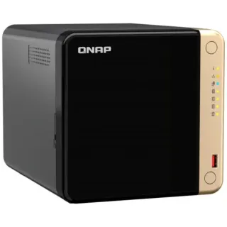 QNAP TS-464-8G, NAS (schwarz)