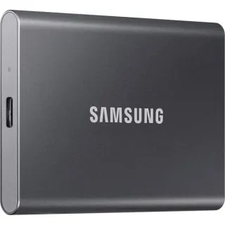 Samsung Portable SSD T7 4 TB, Externe SSD (grau, USB-C 3.2 Gen 2 (10 Gbit/s), extern)