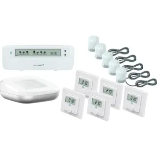 Homematic IP Set Fußbodenheizung für 5 Räume