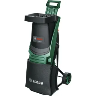 Bosch Heimwerken & Garten Akku-Häcksler UniversalShredder, 36 Volt 2x18V-25 (grün/schwarz, 2x Li-Ionen Akku 4,0Ah, POWER FOR ALL ALLIANCE)