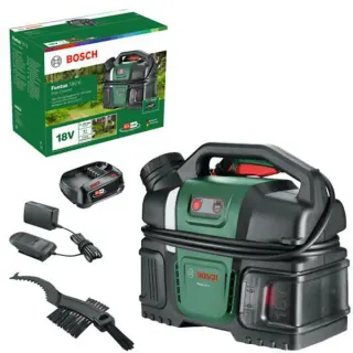 Bosch Heimwerken & Garten Fahrradreinigungsgerät Fontus 18V-6, Druckreiniger (grün/schwarz, inkl. Akku und Ladegerät, POWER FOR ALL ALLIANCE)