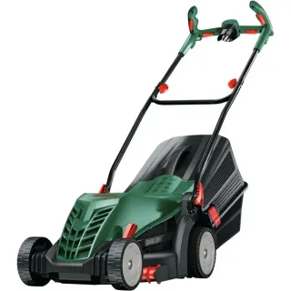 Bosch Heimwerken & Garten UniversalRotak 34-400, Rasenmäher (grün/schwarz, 1.300 Watt, Breite 34cm)