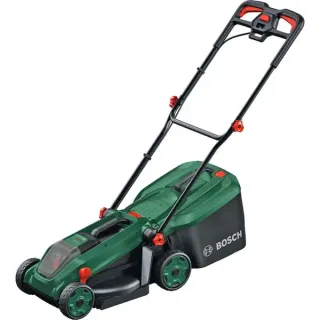 Bosch Heimwerken & Garten Akku-Rasenmäher Rotak18V-34 SOLO, 18 Volt (grün/schwarz, ohne Akku und Ladegerät, POWER FOR ALL ALLIANCE)
