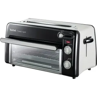Tefal Toast-Ofen TL 6008, Toaster (schwarz/silber, Retail)