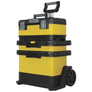 Stanley Rollende Werkstatt 1-95-621, Werkzeugwagen (gelb/schwarz)