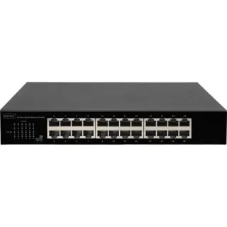 Digitus DN-80113-1 24-Port Gigabit Switch, 19 Zoll