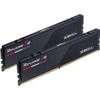 G.Skill DIMM 128 GB DDR5-6000 (2x 64 GB) Dual-Kit, Arbeitsspeicher (schwarz, F5-6000J3444F64GX2-RS5K, Ripjaws S5, INTEL XMP, AMD EXPO)