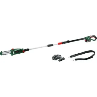 Bosch Heimwerken & Garten Akku-Hochentaster UniversalChainPole 18, 18Volt (grün/schwarz, Li-Ionen Akku 2,5Ah, POWER FOR ALL ALLIANCE)
