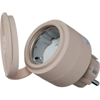 Shelly Wave Outdoor Plug S LR, Steckdose (beige)