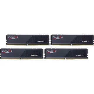 G.Skill DIMM 256 GB DDR5-6000 (4x 64 GB) Quad-Kit, Arbeitsspeicher (schwarz, F5-6000J3444F64GX4-FX5, Flare X5, AMD EXPO)
