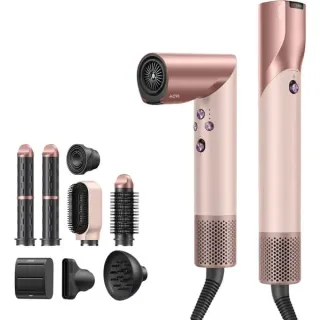 MOVA Master 10 All-in-One-Airstyler, Multistyler (pink, Sakura-Pink, 1.600 Watt)