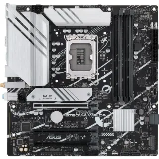 ASUS PRIME B760M-A WIFI D4, Mainboard (schwarz/silber)