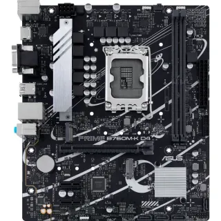 ASUS PRIME B760M-K D4, Mainboard (schwarz/silber)
