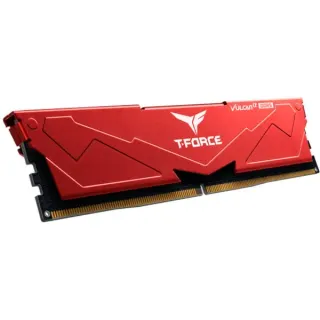 Team Group DIMM 16 GB DDR5-5200 , Arbeitsspeicher (rot, FLRD516G5200HC40C01, Vulcan, INTEL XMP)