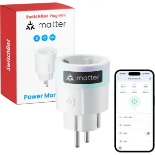 SwitchBot Plug Mini, Schaltsteckdose (weiß)