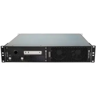 Sonnet xMac mini (2024+) Gehäusesystem mit Echo II DV T5, Rack-Gehäuse (schwarz, 2 Höheneinheiten)