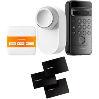 SwitchBot Lock Ultra Vision Combo, Set (weiß)