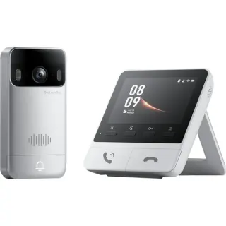 SwitchBot Video-Türklinge inkl. Display, Türklingel (weiß/silber)
