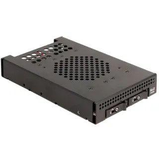 DeLOCK 3.5″ Wechselrahmen für 2 x M.2 NVMe SSD, Einbaurahmen