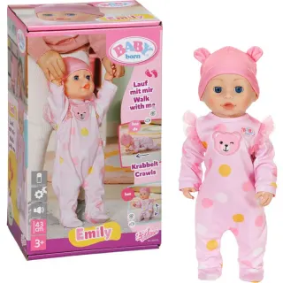 ZAPF Creation BABY born® Emily Lauf mit mir 43cm, Puppe